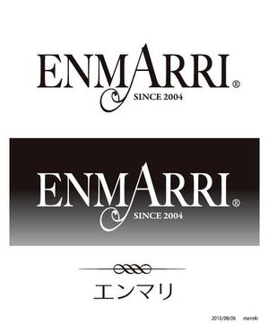 maneki ()さんのジュエリーブランドのロゴマークのデザイン（商標登録済）への提案