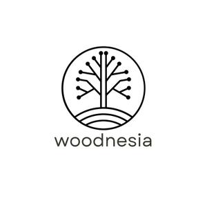 maeshi007 (maeshi007)さんの木製手洗器ブランド「woodnesia（ウッドネシア）」のロゴ作成依頼への提案