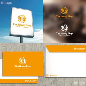 oo_design (oo_design)さんのミツバチと女の子が、手をとって楽しく踊っている、ロゴのご作成をお願いしますへの提案