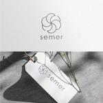 kiki (kk_tori_tori)さんのドライフラワー専門店　semer  （読み方は　スメ）　のロゴへの提案