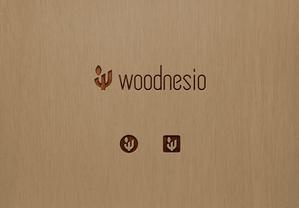 sasakid (sasakid)さんの木製手洗器ブランド「woodnesia（ウッドネシア）」のロゴ作成依頼への提案