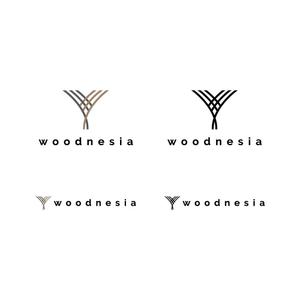 BUTTER GRAPHICS (tsukasa110)さんの木製手洗器ブランド「woodnesia（ウッドネシア）」のロゴ作成依頼への提案