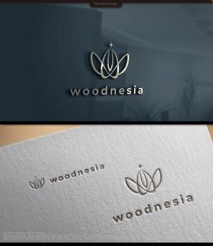 WDO (WD-Office)さんの木製手洗器ブランド「woodnesia（ウッドネシア）」のロゴ作成依頼への提案