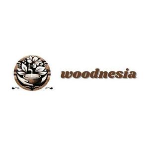 モッツァレラ千鶴子 (morimori-molybdan)さんの木製手洗器ブランド「woodnesia（ウッドネシア）」のロゴ作成依頼への提案