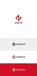 Karma Design Works (Karma_228)さんの壁紙を張替える会社「NAOTO」のロゴへの提案