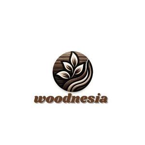 モッツァレラ千鶴子 (morimori-molybdan)さんの木製手洗器ブランド「woodnesia（ウッドネシア）」のロゴ作成依頼への提案