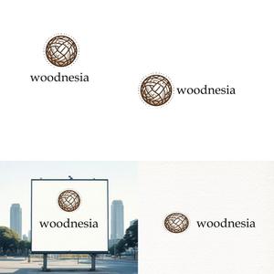 fontoknak (fontoknak)さんの木製手洗器ブランド「woodnesia（ウッドネシア）」のロゴ作成依頼への提案