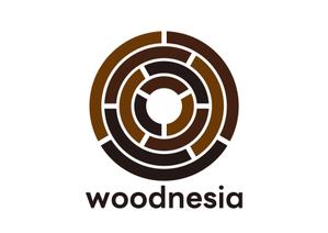 tora (tora_09)さんの木製手洗器ブランド「woodnesia（ウッドネシア）」のロゴ作成依頼への提案