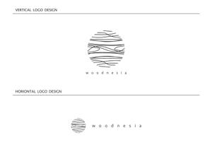 髙橋流星 (logodesign_ryusei)さんの木製手洗器ブランド「woodnesia（ウッドネシア）」のロゴ作成依頼への提案