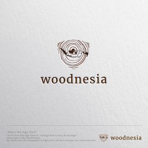 ヴェルデザイン (sklibero)さんの木製手洗器ブランド「woodnesia（ウッドネシア）」のロゴ作成依頼への提案