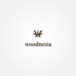 tanaka10 (tanaka10)さんの木製手洗器ブランド「woodnesia（ウッドネシア）」のロゴ作成依頼への提案