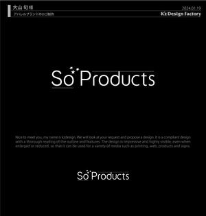 K'z Design Factory (kzdesign)さんのアパレルブランドのロゴ制作への提案