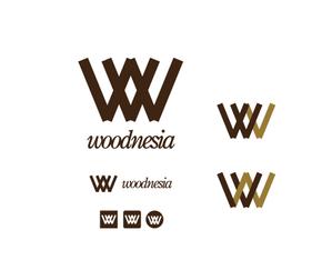 geboku (geboku)さんの木製手洗器ブランド「woodnesia（ウッドネシア）」のロゴ作成依頼への提案