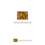 Hi-Design (hirokips)さんの木製手洗器ブランド「woodnesia（ウッドネシア）」のロゴ作成依頼への提案
