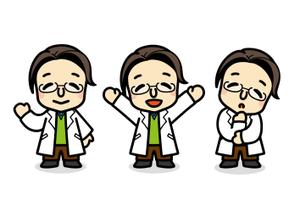 合同会社エレクトリックレディ (TomohiroNakajou)さんの小児用ローションを監修したドクターのキャラクターデザインへの提案