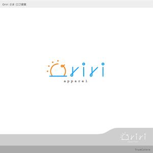 TrueColors (TrueColors)さんのアパレルブランド｢Oriri｣のロゴ、デザインへの提案