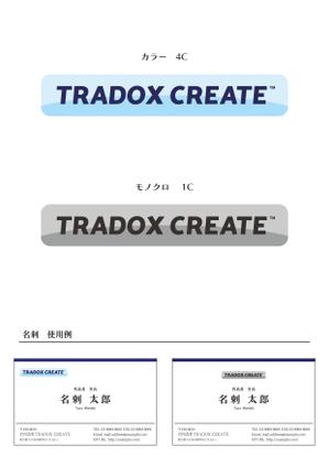 ＭＴＩソーシャルワークス (mti-socialworks)さんの社名ロゴ「TRADOX CREATE」への提案