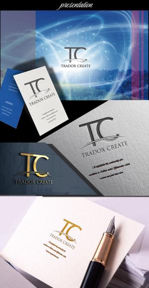 ukokkei (ukokkei)さんの社名ロゴ「TRADOX CREATE」への提案
