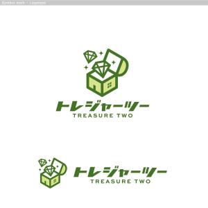 cambelworks (cambelworks)さんの不動産会社｢トレジャーツー」のロゴへの提案
