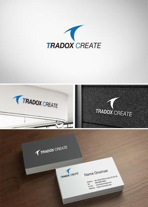 Kuroneko design room (ankoro3)さんの社名ロゴ「TRADOX CREATE」への提案