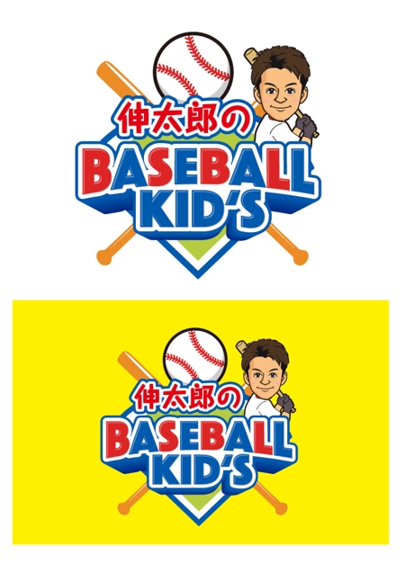 Bbike (hayaken)さんの山梨県少年野球応援 YouTube番組　「伸太郎のBASEBALL KID‘S」の　ロゴ　への提案