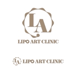 j-design (j-design)さんの脂肪吸引によるボディデザイン、脂肪豊胸を専門にした美容外科「Lipo art clinic」のロゴへの提案
