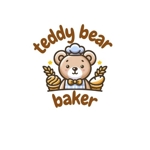 モッツァレラ千鶴子 (morimori-molybdan)さんのベーカリーショップ「teddy bear baker」のロゴへの提案