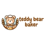 モッツァレラ千鶴子 (morimori-molybdan)さんのベーカリーショップ「teddy bear baker」のロゴへの提案