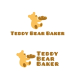 Hi-Design (hirokips)さんのベーカリーショップ「teddy bear baker」のロゴへの提案