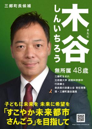 himagine57さんの選挙ポスターのデザインへの提案