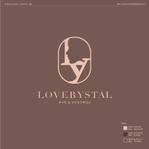 STARS (STARSSTUDIO)さんのネイル&マツエクサロンの『Loverystal』のロゴへの提案
