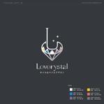 STARS (STARSSTUDIO)さんのネイル&マツエクサロンの『Loverystal』のロゴへの提案