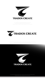 魔法スタジオ (mahou-phot)さんの社名ロゴ「TRADOX CREATE」への提案