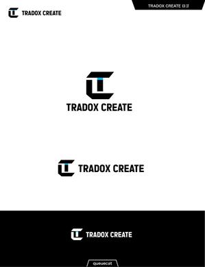 queuecat (queuecat)さんの社名ロゴ「TRADOX CREATE」への提案