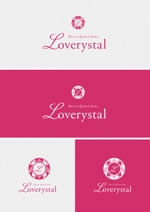 MD STUDIO (MD_STUDIO)さんのネイル&マツエクサロンの『Loverystal』のロゴへの提案