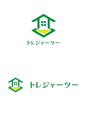 佐藤拓海 (workstkm7951)さんの不動産会社｢トレジャーツー」のロゴへの提案
