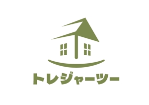 日和屋 hiyoriya (shibazakura)さんの不動産会社｢トレジャーツー」のロゴへの提案