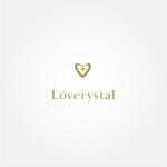 tanaka10 (tanaka10)さんのネイル&マツエクサロンの『Loverystal』のロゴへの提案