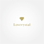 tanaka10 (tanaka10)さんのネイル&マツエクサロンの『Loverystal』のロゴへの提案