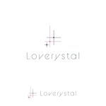 Hi-Design (hirokips)さんのネイル&マツエクサロンの『Loverystal』のロゴへの提案