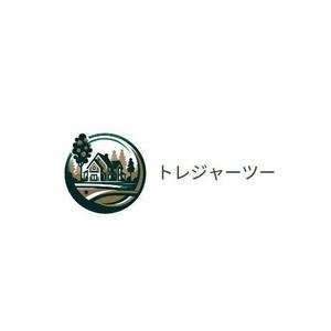 モッツァレラ千鶴子 (morimori-molybdan)さんの不動産会社｢トレジャーツー」のロゴへの提案