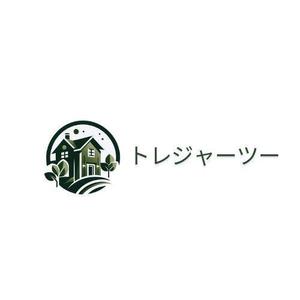 モッツァレラ千鶴子 (morimori-molybdan)さんの不動産会社｢トレジャーツー」のロゴへの提案