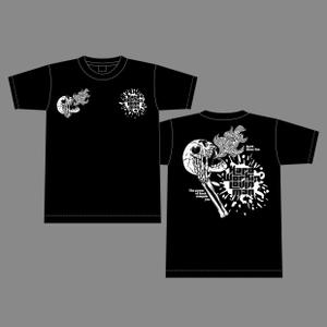 竜の方舟 (ronsunn)さんのロックバンドのTシャツデザイン作成のお願い。への提案