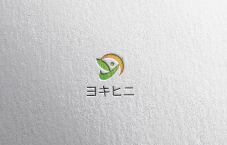 D.R DESIGN (Nakamura__)さんの障害者グループホーム「ヨキヒニ」のロゴへの提案
