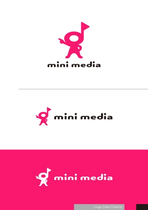 ＊ sa_akutsu ＊ (sa_akutsu)さんのTikTok事務所「株式会社ミニメディア」の ロゴへの提案