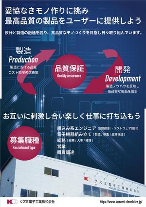 クロコ (curoco_sp)さんの転職フェアで使用する採用ポスターへの提案