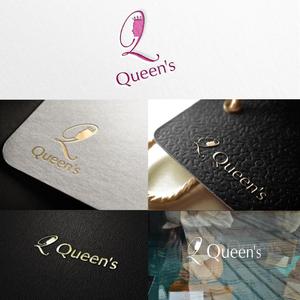 sazuki (sazuki)さんのBar「Queen's」のロゴへの提案