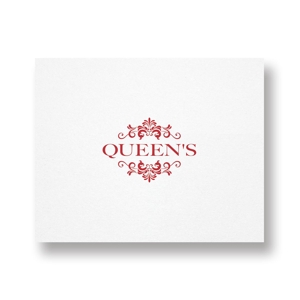 TYPOGRAPHIA (Typograph)さんのBar「Queen's」のロゴへの提案