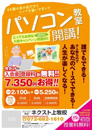 hayakichi (hayakichi)さんのパソコン教室開講案内への提案