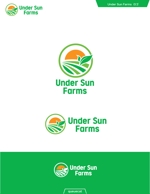queuecat (queuecat)さんの農業法人　合同会社UnderSunファームズのロゴ作成依頼への提案